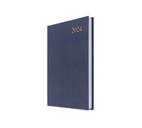 Collins Debden Collins - Agenda diaria 2024 A5, agenda diaria 2024 página por día, diario y agenda 2024, negocios, oficina, uso académico y personal 2024 (tamaño A5, gris)