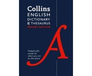 Collins English Dictionary And Thesaurus Pocket Edition: All-in-one La