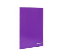 Collins Essential - Cuaderno (A4, a rayas, 80 páginas), color morado