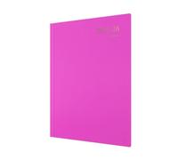 Collins 'Essentials' - Agenda de 12 meses de mitad de año académico, julio de 2025 a julio de 2026, vista semanal, tapa dura A4, color rosa