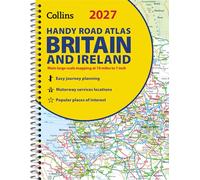 Collins Handy Road Atlas Britain and Ireland 2027 (A5 Spiral): Clear, easy-to-read mapping (Collins Road Atlas)