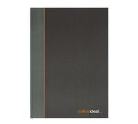 Collins Ideal - Cuaderno para contabilidad (tamaño A5, 192 páginas, con columnas), color gris