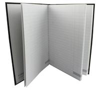 Collins Ideal - Cuaderno para contabilidad (tamaño A5), color gris