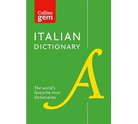 Collins Italian Gem Dictionary: The world's favourite mini dictionaries (Collins Gem) [Idioma Inglés]