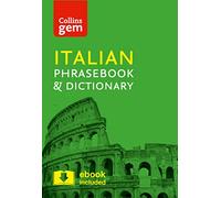 Collins Italian Phrasebook and Dictionary Gem Edition: Essential phrases and words in a mini, travel-sized format (Collins Gem) [Idioma Inglés]