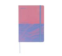 Collins Jumble & Co Head & Heart - Diario de cuidado personal, tamaño A5, mantras y estados de ánimo, papel 100% reciclado, color rosa y azul claro