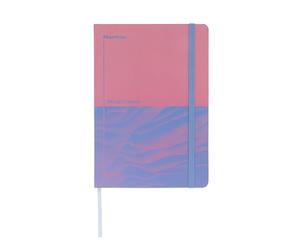 Collins Jumble & Co Head & Heart - Diario de cuidado personal, tamaño A5, mantras y estados de ánimo, papel 100% reciclado, color rosa y azul claro