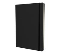 Collins - Libreta encuadernada A 5, color negro, color negro A5