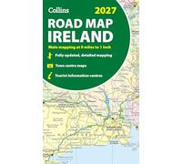 Collins Road Map of Ireland 2027 (Folded map): Clear, easy-to-read mapping (Collins Road Atlas)