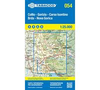 Collio, Brda, Gorizia 1:25.000. Ediz. italiana, inglese, francese e tedesca: 054 (Carte topografiche per escursionisti)
