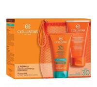 Collistar Kit Crema Solare SPF30 + Doccia-Shampoo Doposole + Pochette