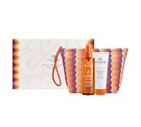 Collistar Set de regalo para el cuidado solar, aceite seco super bronceador SPF 6 200 ml + bálsamo hidratante después del sol de 100 ml, bronceado intenso y dorado, con bolsa de cosméticos