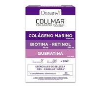 Collmar Antiage Colageno Marino Drasanvi con Coenzima Q10 | Con Coenzima Q10 y Antioxidante Sol de Oro, Ayuda a Prevenir el Envejecimiento de Piel, Cabello y Articulaciones Diariamente