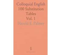 Colloquial English: 100 Substitution Tables