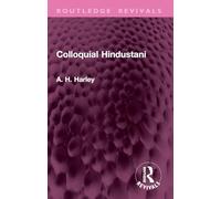 Colloquial Hindustani (Routledge Revivals)