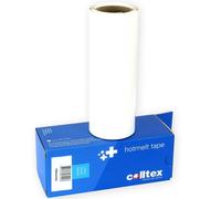 COLLTEX Kit Hotmelt Tape 150mm X 4m - Piel de foca - Blanco - EU Unica