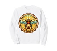 Colmena Abeja Honeycomb Nature Queen Apicultor Amarillo Sudadera