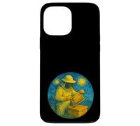 Colmena de abejas Beekeeper Honey Bees, estilo Van Gogh Starry Night Carcasa para iPhone 13 Pro Max