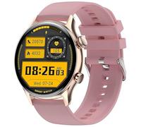 Colmi Smartwatches Fashion para Hombre Modelo i30 Dorado con Correa de Silicona Rosa - Reloj Inteligente. Marca