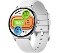 Colmi V89 GPS Bluetooth 1.43" Plata Correa Silicona M GPS Pulsómetro Monitor Sueño