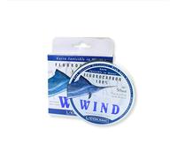 Colmic - Hilo Fluorocarbono Wind 100% Invisible en el Agua - Bobina de 50 m - Alta Resistencia, Low Stretch, Extra Strong - Fabricado en Japón - Ideal para Pesca en mar y Agua Dulce (⌀ 0,31)