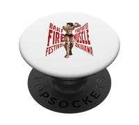 Colmillo de Hoja x Fire Muscle Festival 2025 in Okinawa para Charity PopSockets PopGrip Adhesivo