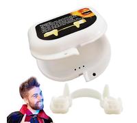 Colmillos De Vampiro Dientes - Elegant Sturdy para Cosplay Accesorios Macabros, Modern, Fiestas Temáticas , Juegos, rol Disfraces Y Representaciones | Multipurpose Outdoor Indoor Utility