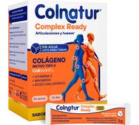 Colnatur Ready – Colágeno con Magnesio, Ácido Hialurónico y Vitamina C – Sabor Limón 30 sticks