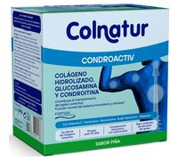 Colnatur Suplemento Colágeno con Condroitina y Glucosamina – Sabor Piña 30 sobres