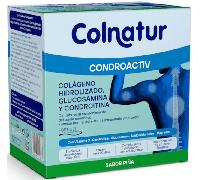 Colnatur Suplemento Colágeno con Condroitina y Glucosamina – Sabor Piña 30 sobres