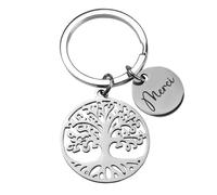 COLOFALLA Llavero Árbol de La Vida para Mujer + 1 Sobre Llavero Merci Regalo Mujer Madre Colega Profesora