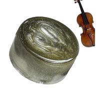 Colofonia de para violín, colofonia ligera de bajo polvo para , accesorios pequeños a prueba de polvo de larga duración para kit de sonido de música, pulido de limpieza