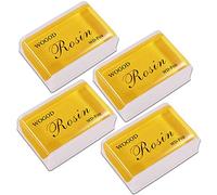 Colofonia natural, paquete de 4 unidades, bajo polvo, violín universal, viola y colofonia de violonchelo