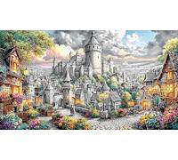 Cologne-Cathedral 1000 Piezas Puzzle Educativo Papel Reciclado Juego Familiar Desafiante para decoración Mural y Regalos 70x50/1000pcs