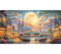 Cologne-Cathedral Puzzle Adultos 1000 Piezas Juego Educativo relajación Papel Reciclado Actividad en casa Regalo 70x50/1000pcs