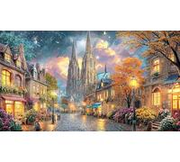 Cologne-Cathedral Puzzle de 1000 Piezas para Adultos Papel Reciclado Juego Educativo Desafiante 38x52/1000pcs