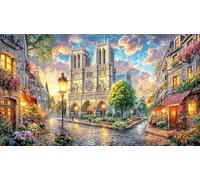 Cologne-Cathedral Puzzle de 1000 Piezas Reciclado Juego Familiar Desafiante para relajación y decoración Mural Regalo 70x50/1000pcs