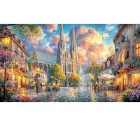 Cologne-Cathedral Puzzle Familiar 1000 Piezas Desafiante y Divertido Papel Reciclado para Adultos 38x52/1000pcs