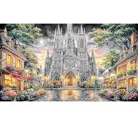 Cologne-Cathedral Puzzle para Adultos y niños 1000 Piezas Juego Educativo Desafiante Papel Reciclado Idea de Regalo 70x50/1000pcs