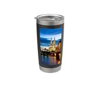 Cologne City Catedral de Colonia Ciudad de Colonia Skyline Colonia Vaso térmico de acero inoxidable de doble pared