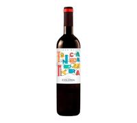 Coloma Tocando Madera - Vino Tinto Joven y Elegante | Notas de Grosella Negra, Frambuesa y Yogur | Aterciopelado y Persistente (1 Botella)