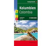 Colombia Road Map 1:1 000 000 (Map)