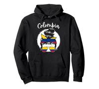 Colombia, Bandera Colombiana, Colombia Chica, Colombian Women Sudadera con Capucha