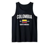 Colombia Estableció América del Sur en 1810 Camiseta sin Mangas