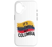 Colombia No Colombia Colombiano Caleños Bogotá Medellín Carcasa para iPhone 16