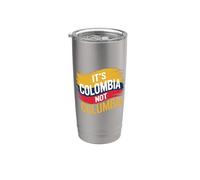 Colombia No Colombia Colombiano Caleños Bogotá Medellín Vaso térmico de acero inoxidable de doble pared