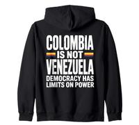 Colombia no es Venezuela: la Democracia Tiene límites al Poder Sudadera con Capucha