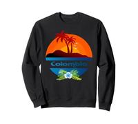 Colombia Sudamérica Palmeras Playa Vacaciones Recuerdo Sudadera