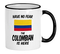 Colombiano. No Tengas Miedo, Colombia. Tazas Con Asa Taza Cerámica Taza De Café Para Leche Té Hogar 330Ml