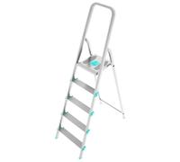 Colombo Escala Libélula Aluminio Ligera Con Escalera Y Pies Anti Deslizante